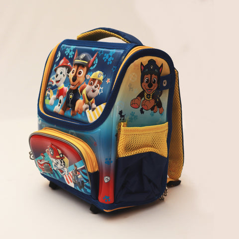 “Foldable character school bag”