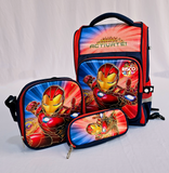 CHARACTER FOLDABLE BACK PACK 3PC
